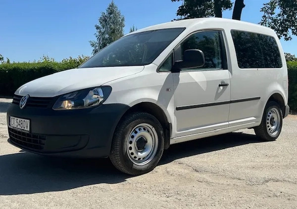 Volkswagen Caddy cena 31500 przebieg: 311917, rok produkcji 2015 z Łabiszyn małe 211